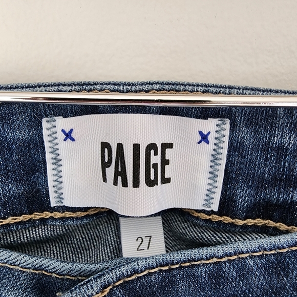 PAIGE Verdugo Ankle Jeans in Orleans Destructed 27 - Picture 7 of 9